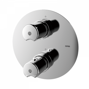 40057000 BASIC Встроенный термостатический внешняя часть Хром GRB MIXERS