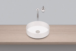 3222000401 Надставная раковина, ab.ke400, белая, противомикробное Alape серия KE (Unisono)