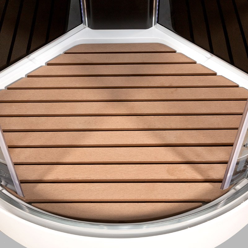 ЕМ1510 стандартная Душевая кабина DETO Серия EM BМ1510 N с гидромассажем BLACK - Вид №7