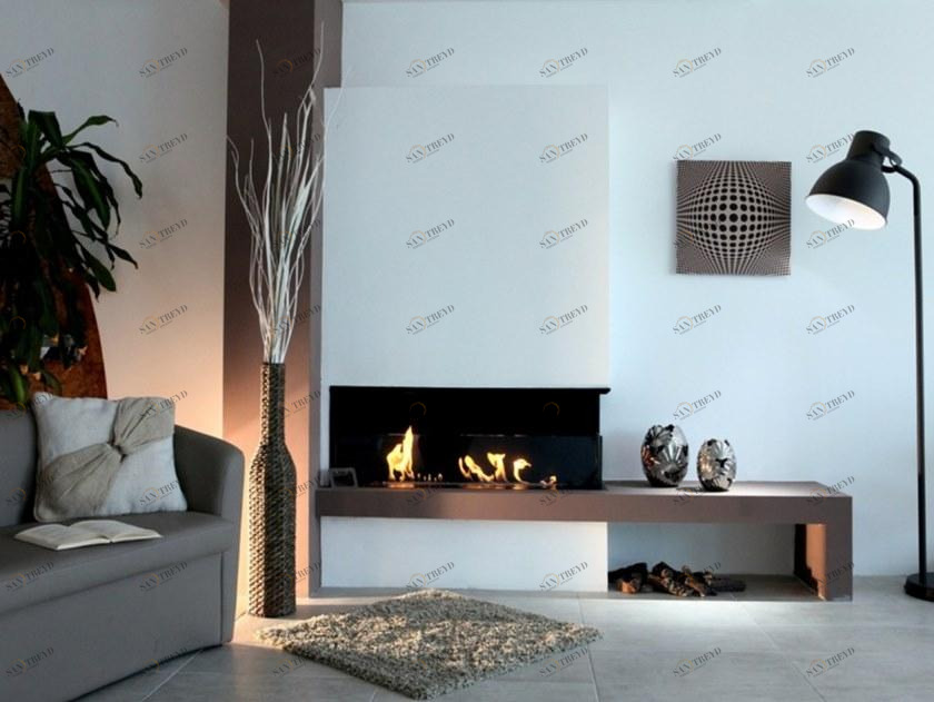 bioKamino Угловой встраиваемый камин на биоэтаноле Bkbf sun-id-1497898