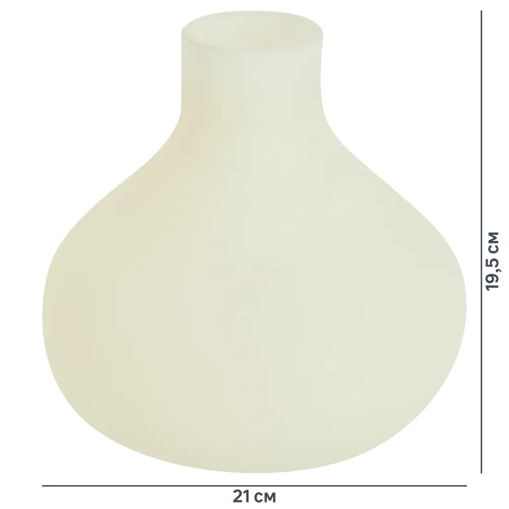 Ваза Эскейп декор айвори EVIS STLM-2154147 - Вид №4