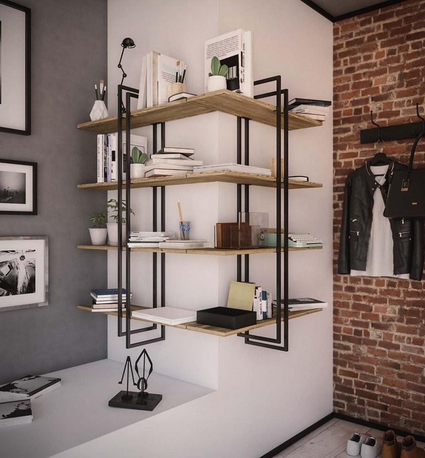 Damiano Latini Подвесной угловой книжный шкаф sun-id-1415205 - Вид №1