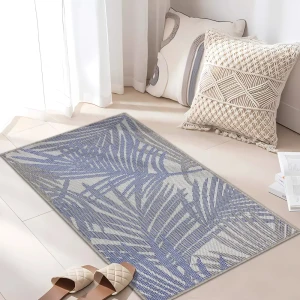 Циновка Дели 80x120 см полипропилен 84315_53111 цвет синий