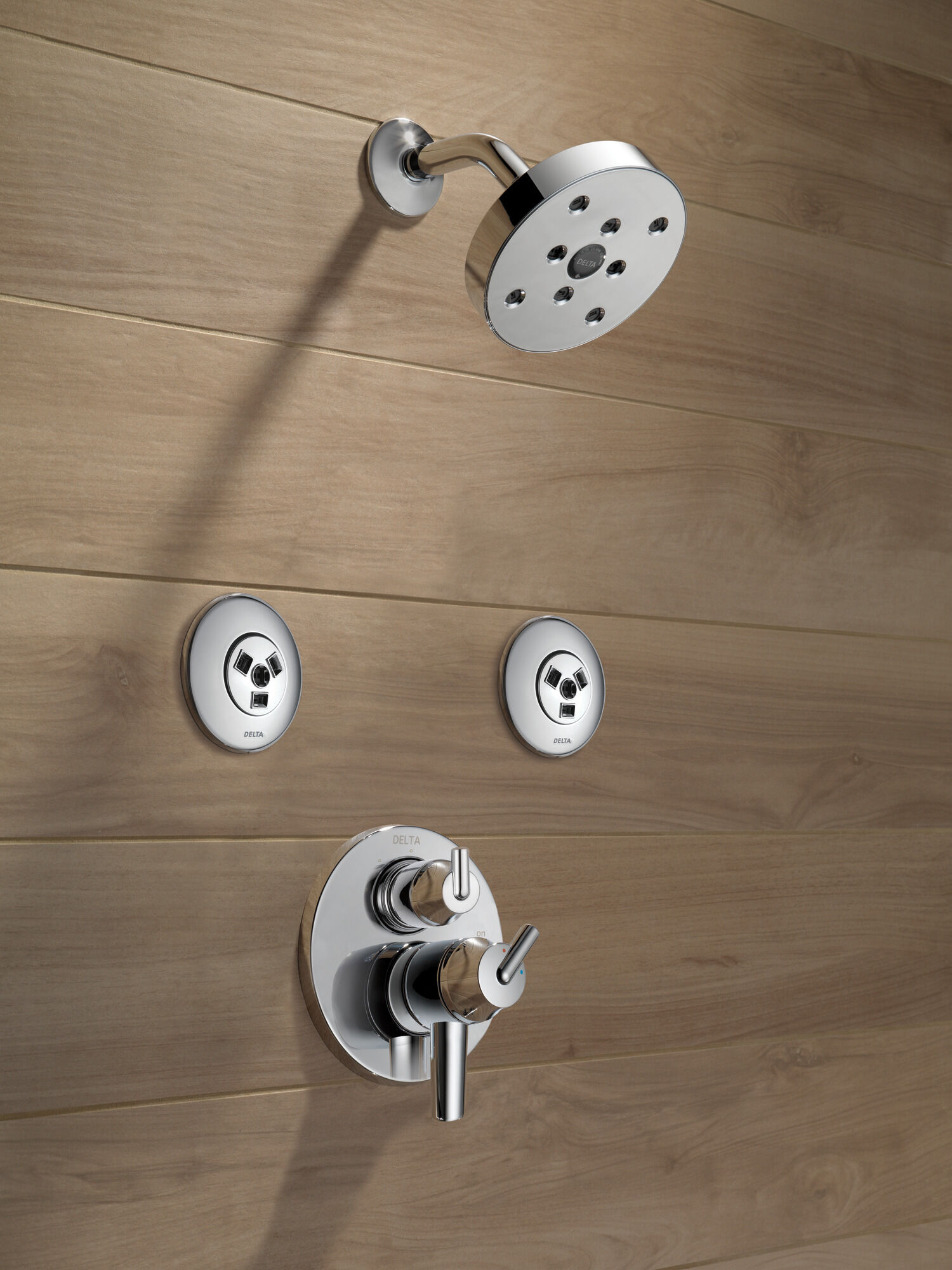 Трим клапана Contemporary Monitor® серии 17 со встроенным дивертором на 3 положения Delta Faucet T27859-CZ - Вид №1