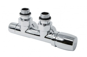 5991990301149 Cordivari, клапан "Kristal" для моделей Babyla/Kelly без терм. головки для м/п труб, цвет хром