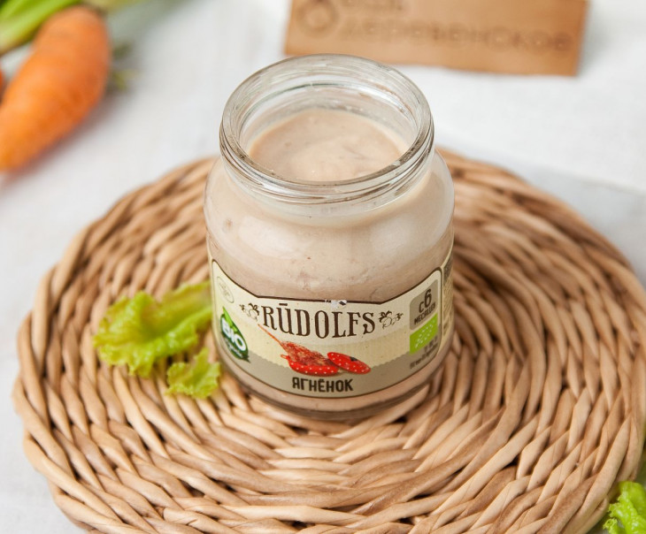 6826 Пюре мясное "Ягнёнок" Вкусляндия  - Вид №1