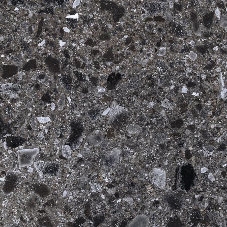 90568515 Керамогранит K-333/MR 600x600мм темно-серый 1.44 м2 Terrazzo STLM-0286991 KERRANOVA