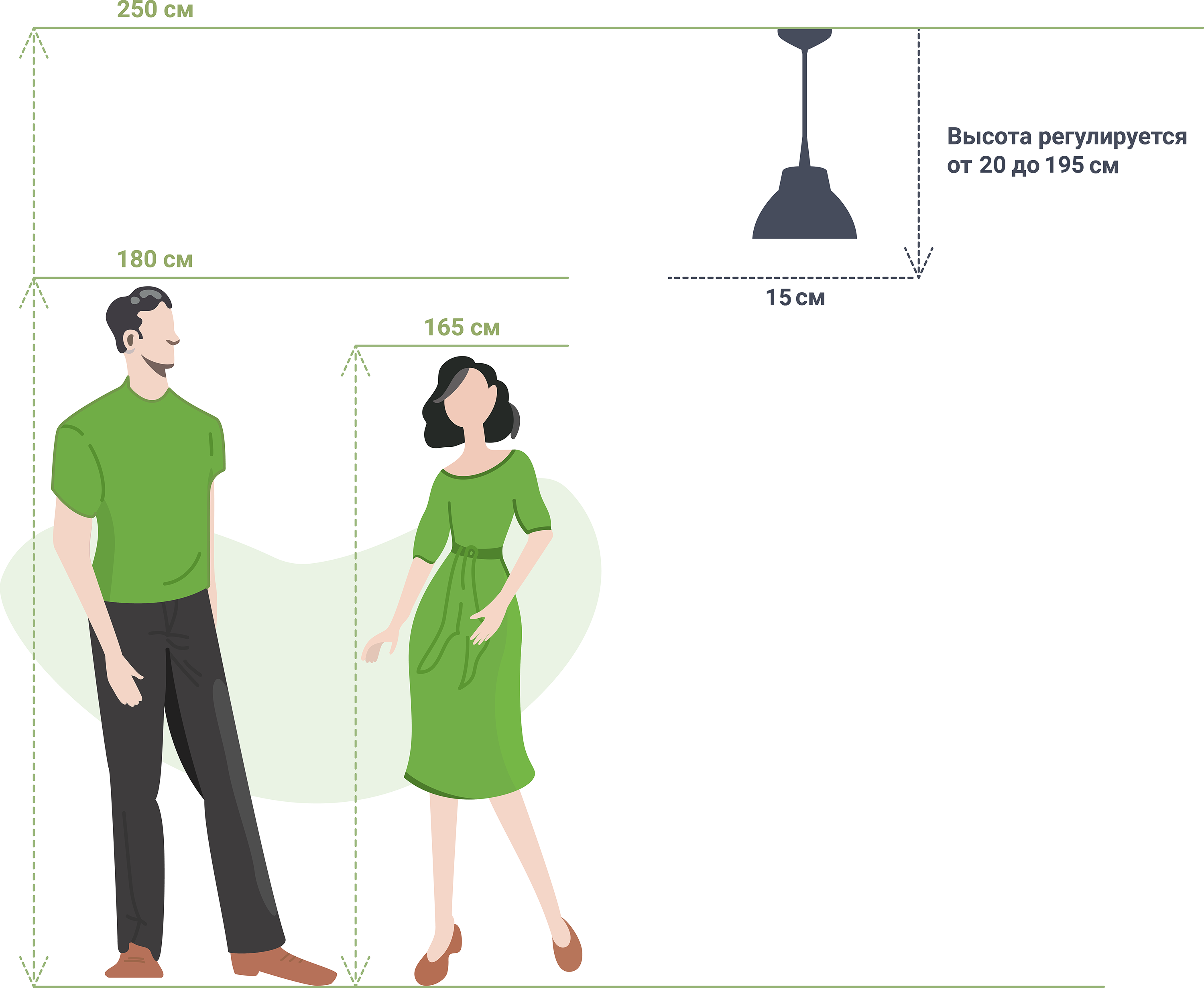 LAMPLANDIA Ariza — подвесной светильник с перламутровой бронзой 82140706 STLM-0020230 - Вид №4