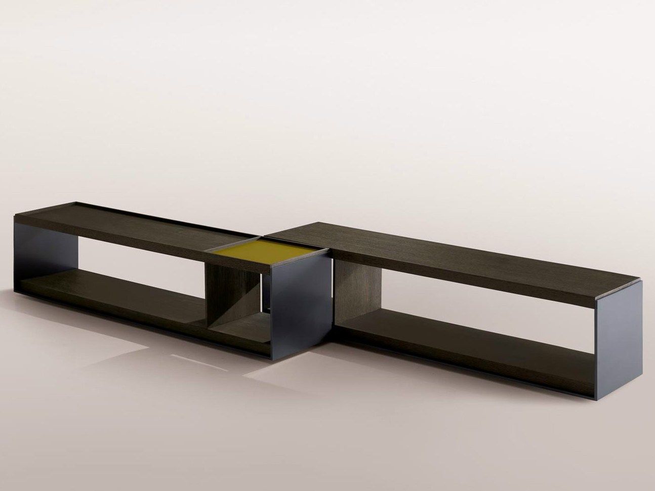 Деревянный прямоугольный низкий журнальный столик B&B Italia ARCH-00139830 - Вид №4