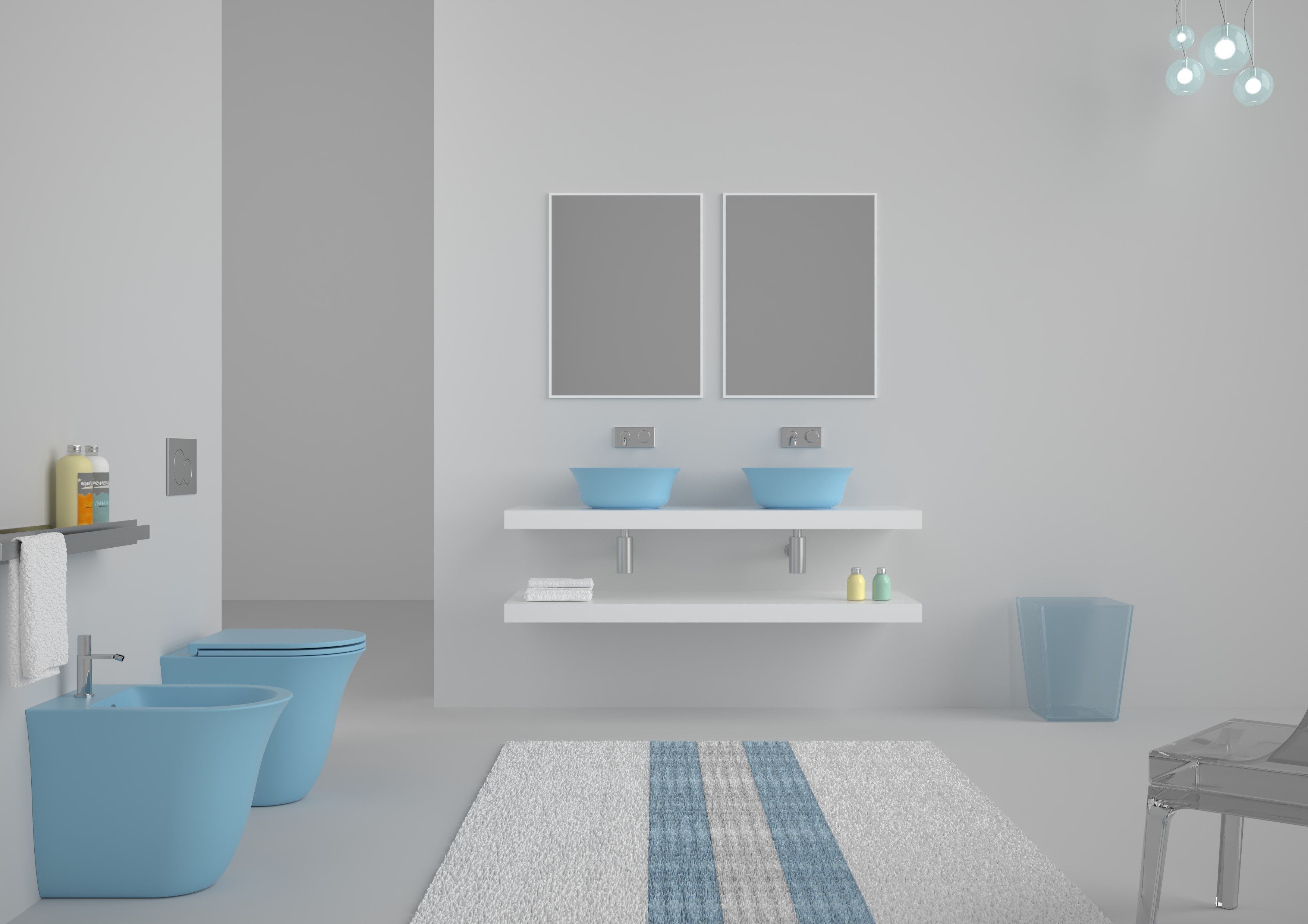 Напольное керамическое биде GSG Ceramic Design Flut ARCH-00006350 - Вид №1