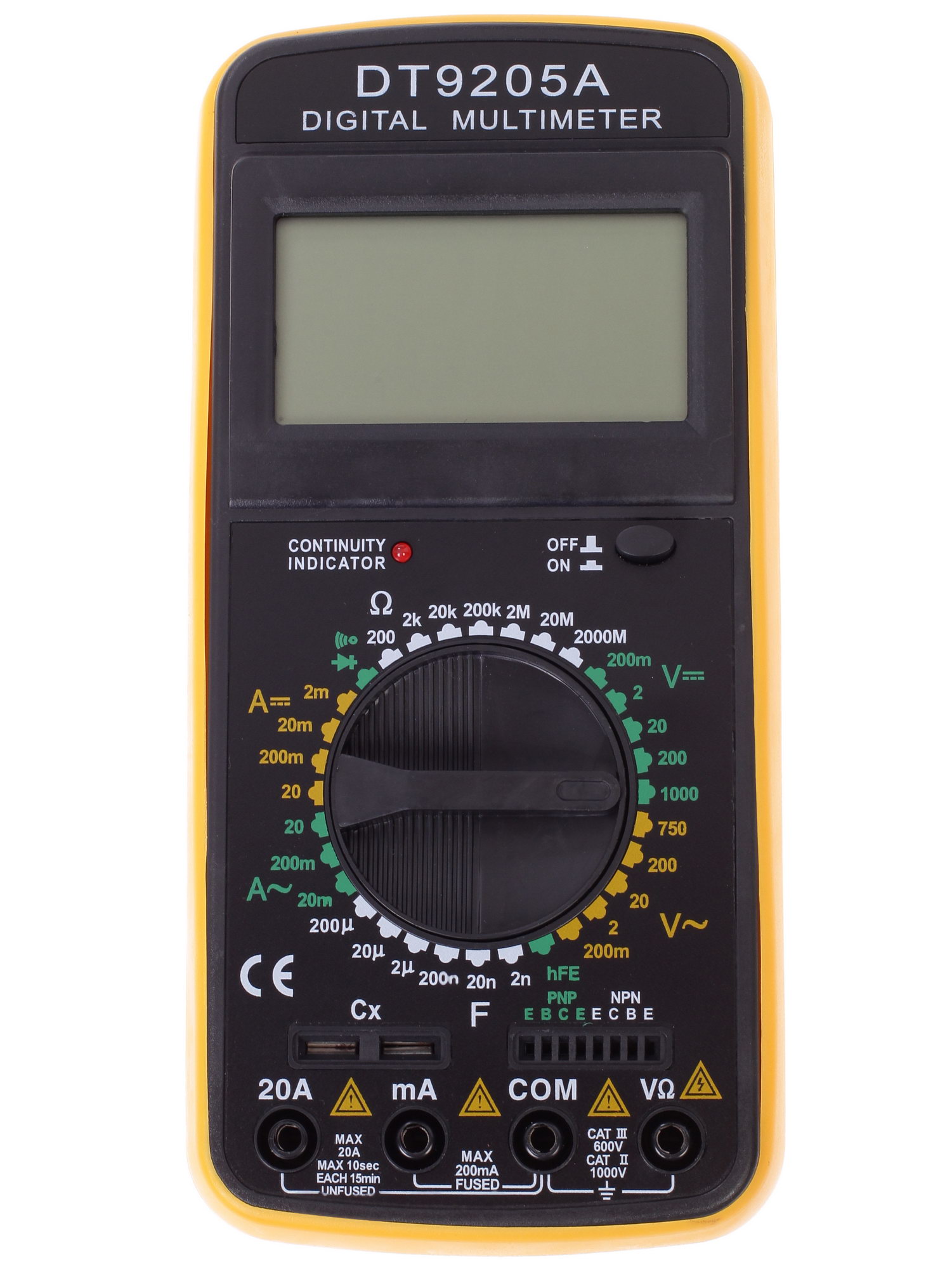 Мультиметр TEK DT 9205A 1118127 STDN-0150726