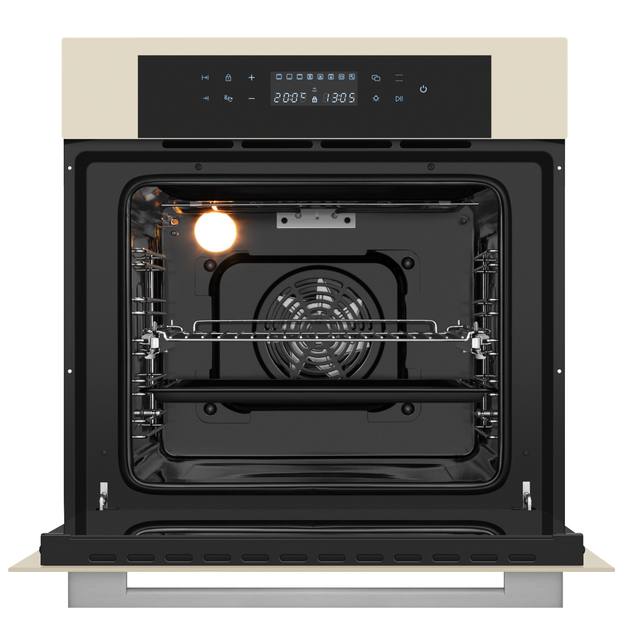 9202549 Электрический духовой шкаф Meferi MEO6010BG ULTRA бежевый STDN-0086394 - Вид №1