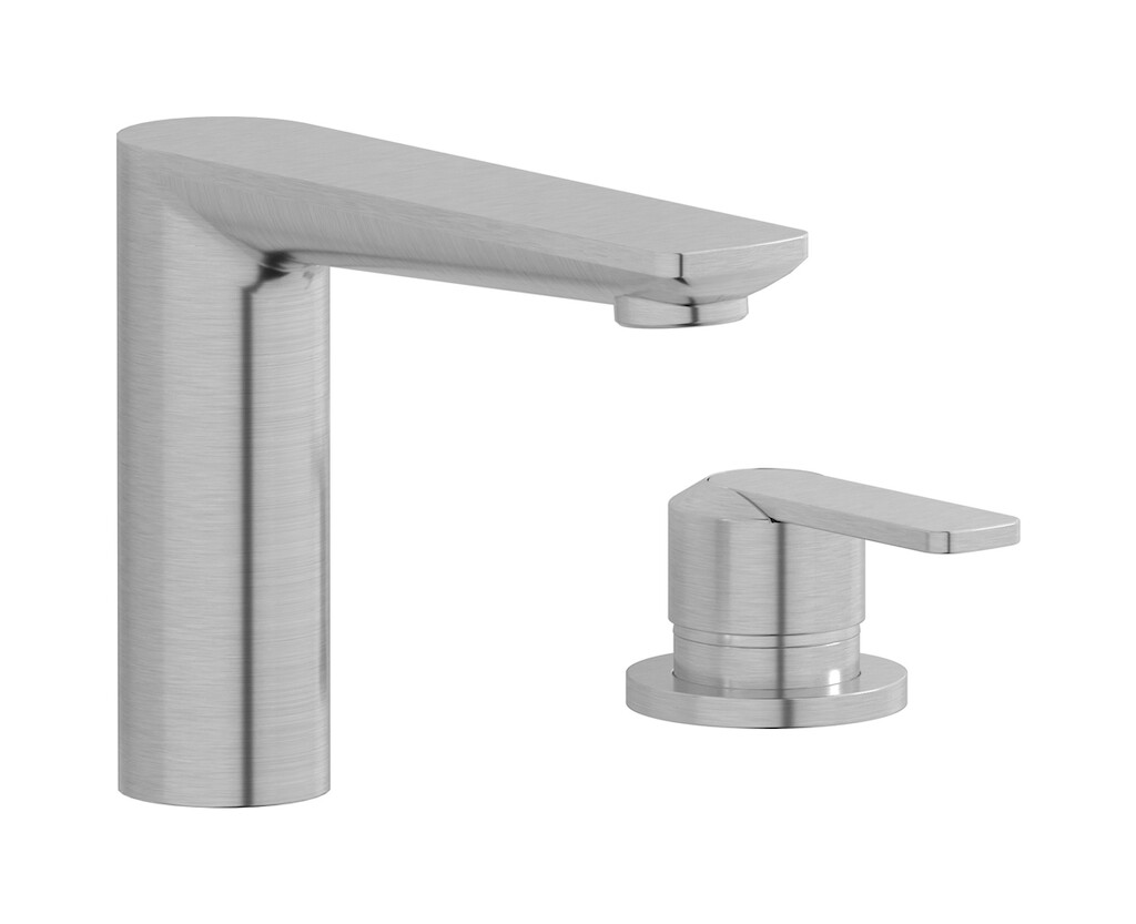 умывальник на 2 отверстия WE ARE IB c6394ss Brushed Nickel C-67
