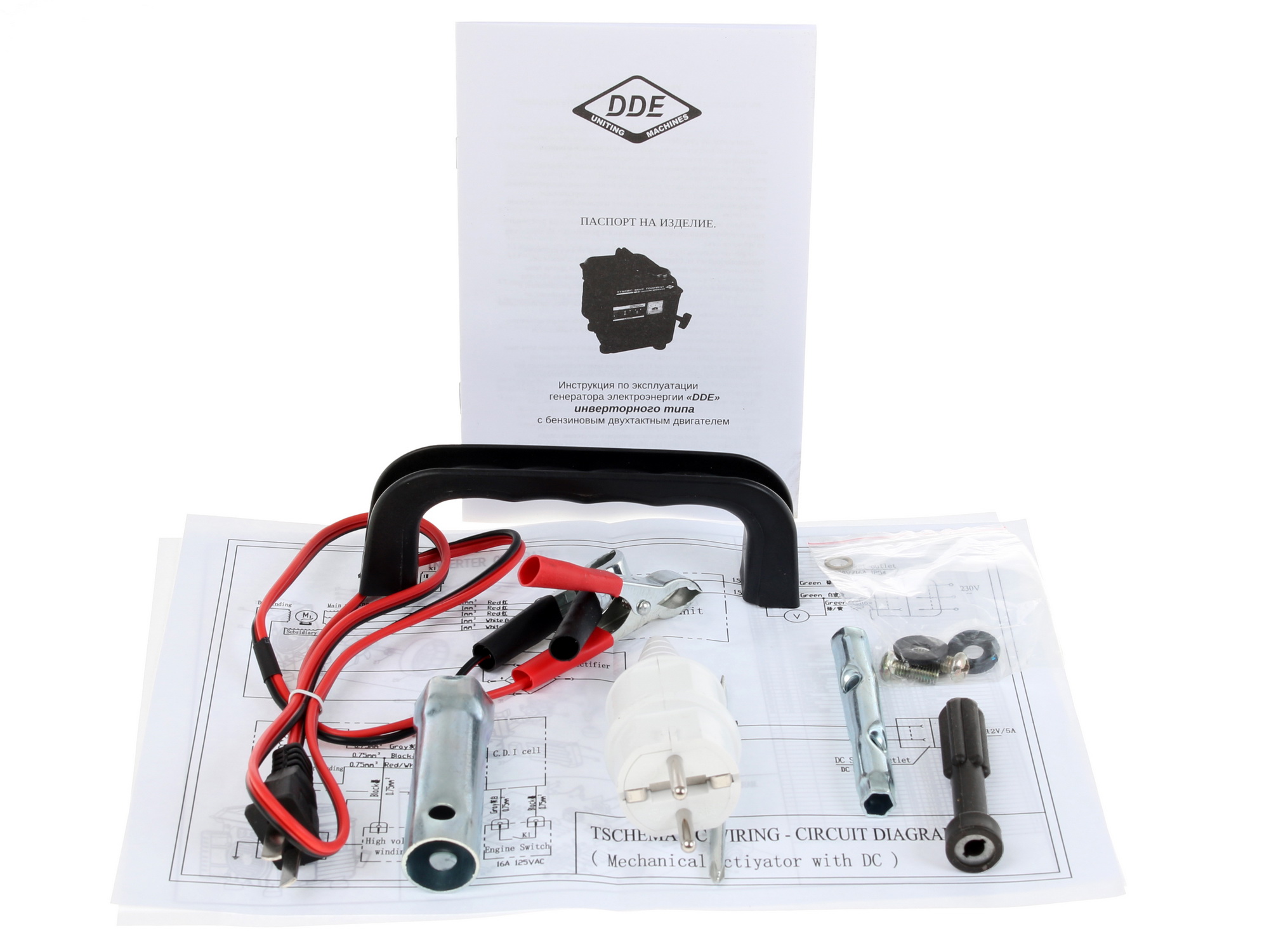 Электрогенератор   бензиновый DDE DPG1201i 1065715 STDN-0071286 - Вид №10