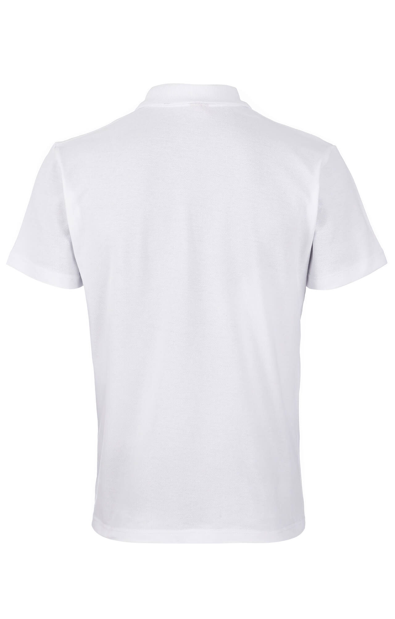 66338 Тенниска-поло белая  Одежда для салонов красоты  размер S (46) Спецодежда  - Вид №3