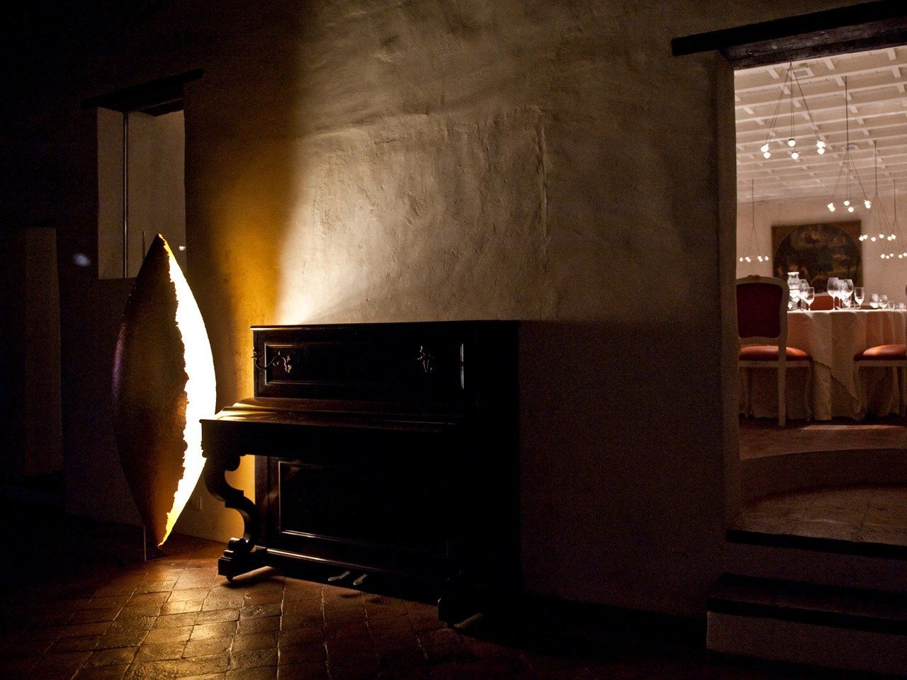 Светодиодный торшер из стекловолокна Catellani & Smith PostKrisi ARCH-00148819 - Вид №5