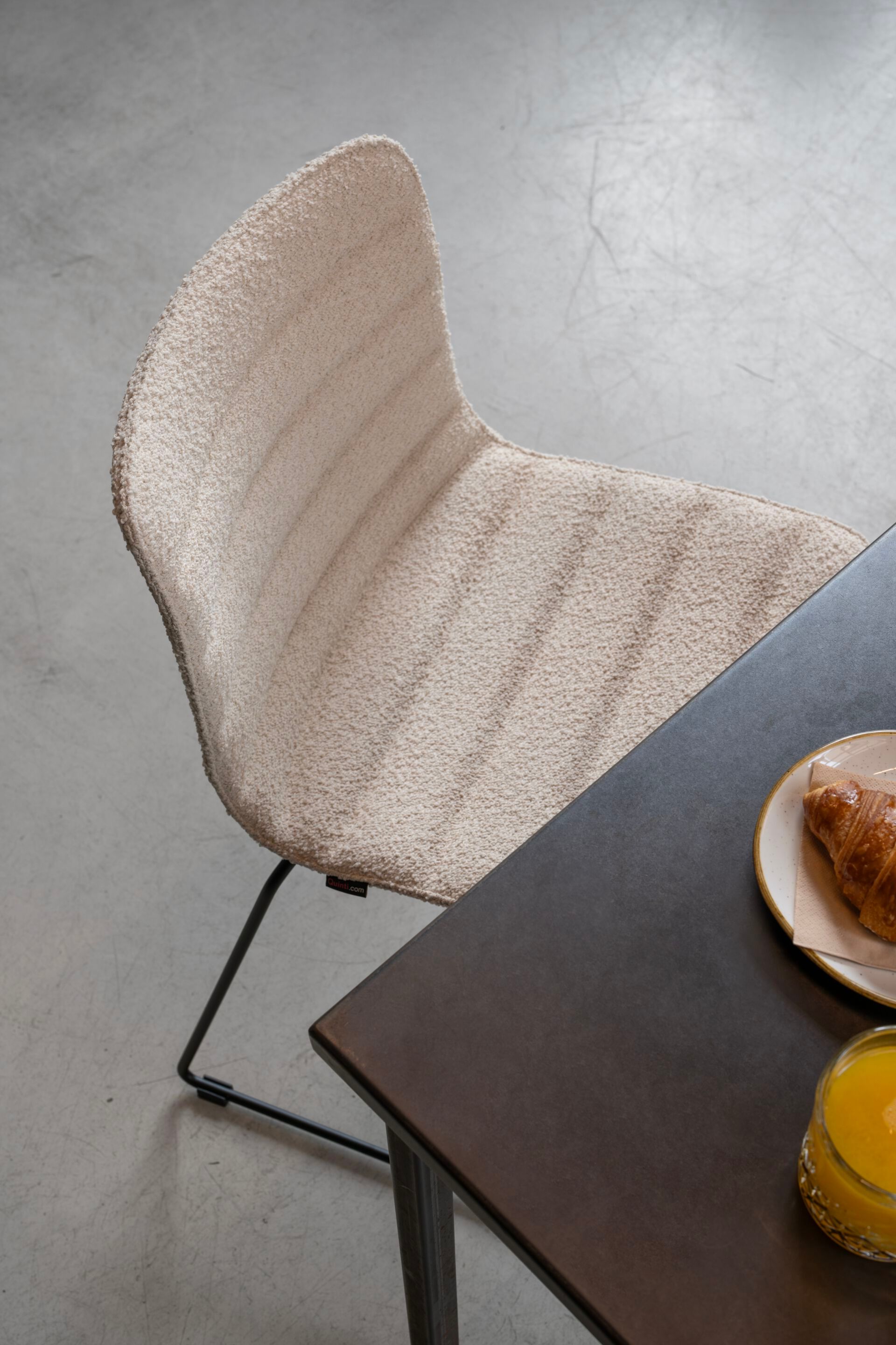 Стул для салазок из ткани Quinti Sedute Пэт ARCH-00149145