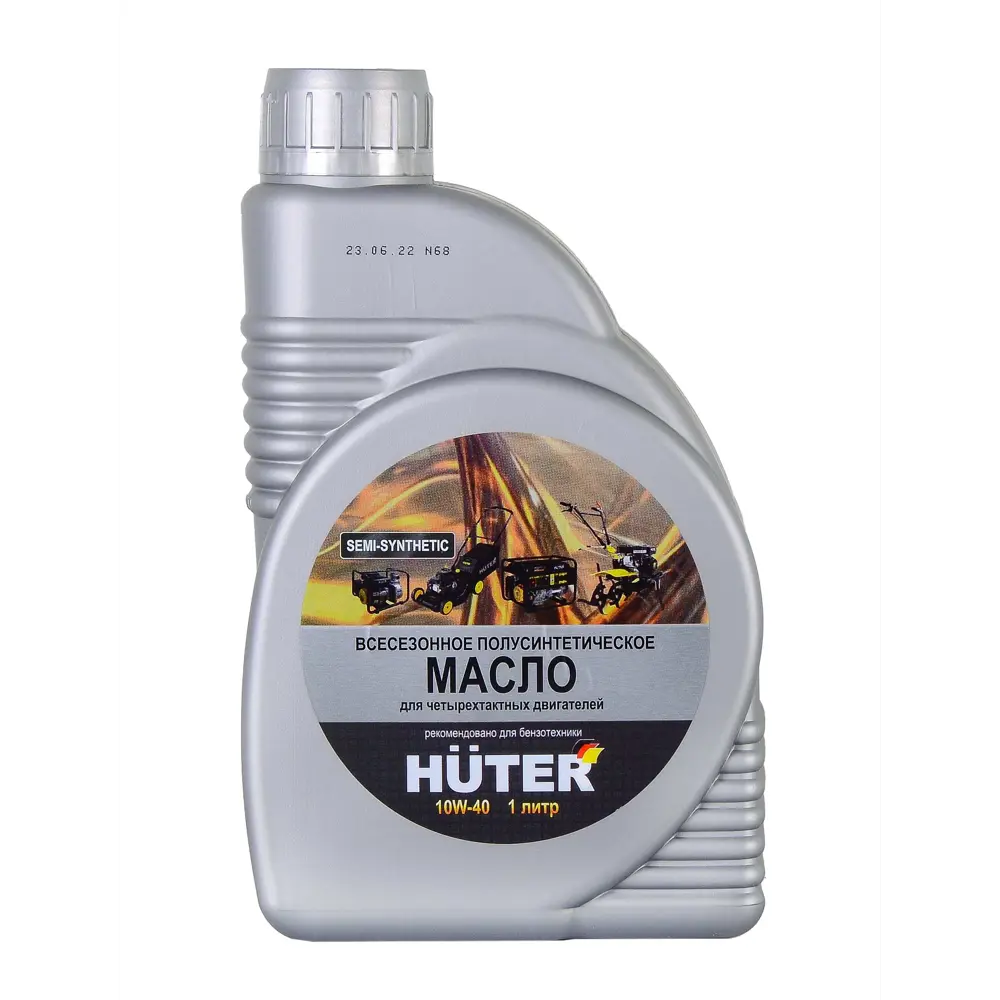 Моторное масло Huter 10W-40 полусинтетическое для 4-тактных двигателей 82361773 STLM-1565174
