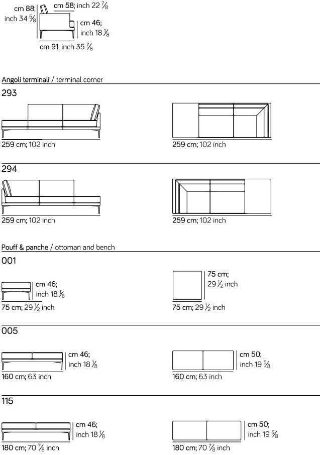 AMURA 3-х местный кожаный диван Segno Am008.0296 - Вид №8