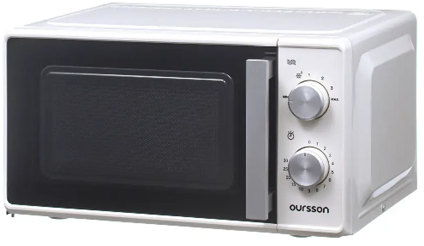 90796699 Отдельностоящая микроволновая печь Oursson Mm1702 17 л 44.6x24.3x35.3 см цвет белый STLM-0386532