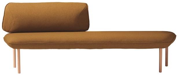 Capdell Скамья из ткани со спинкой Insula sun-id-1419371 - Вид №9