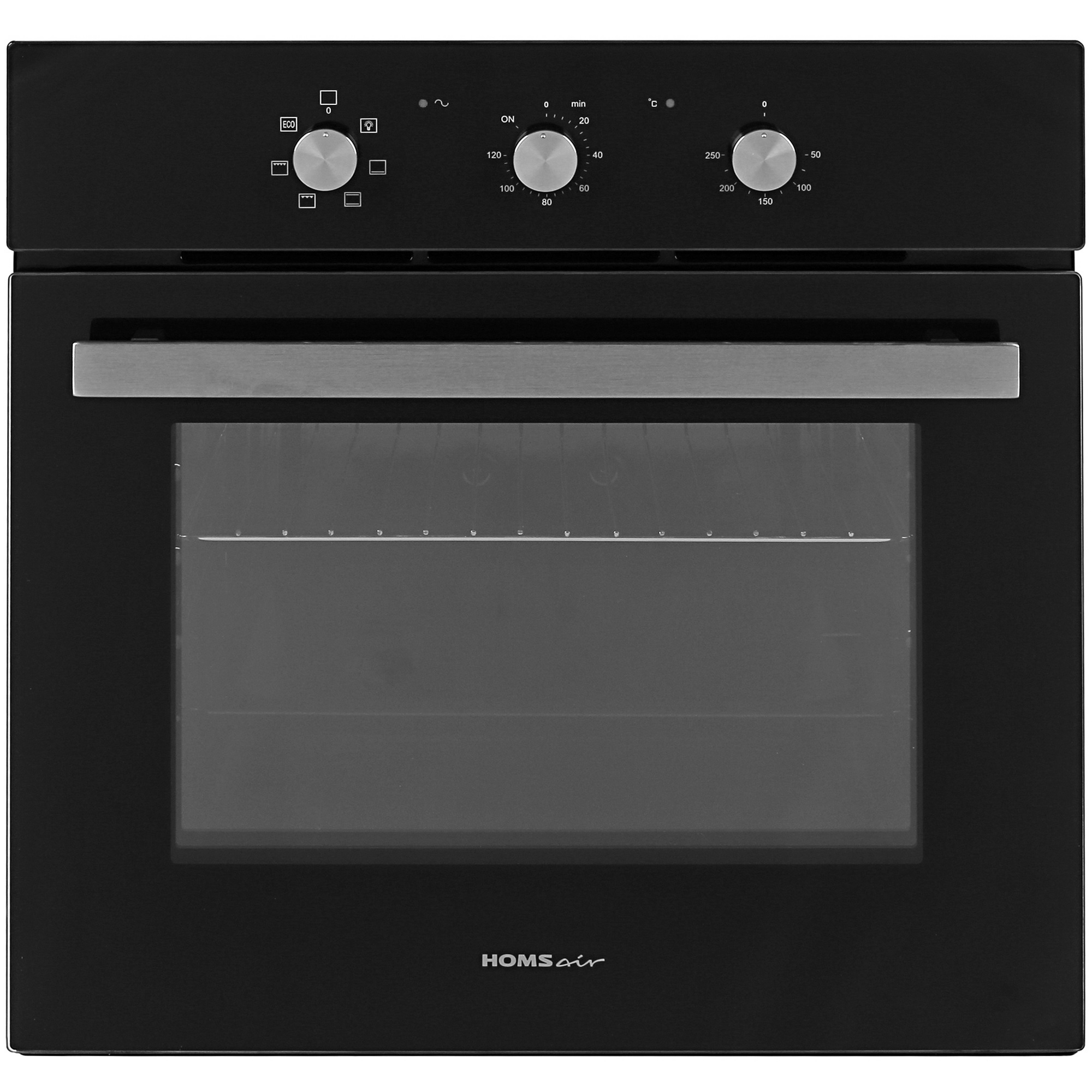 8160935 Электрический духовой шкаф HOMSair OES657BK черный STDN-0060045