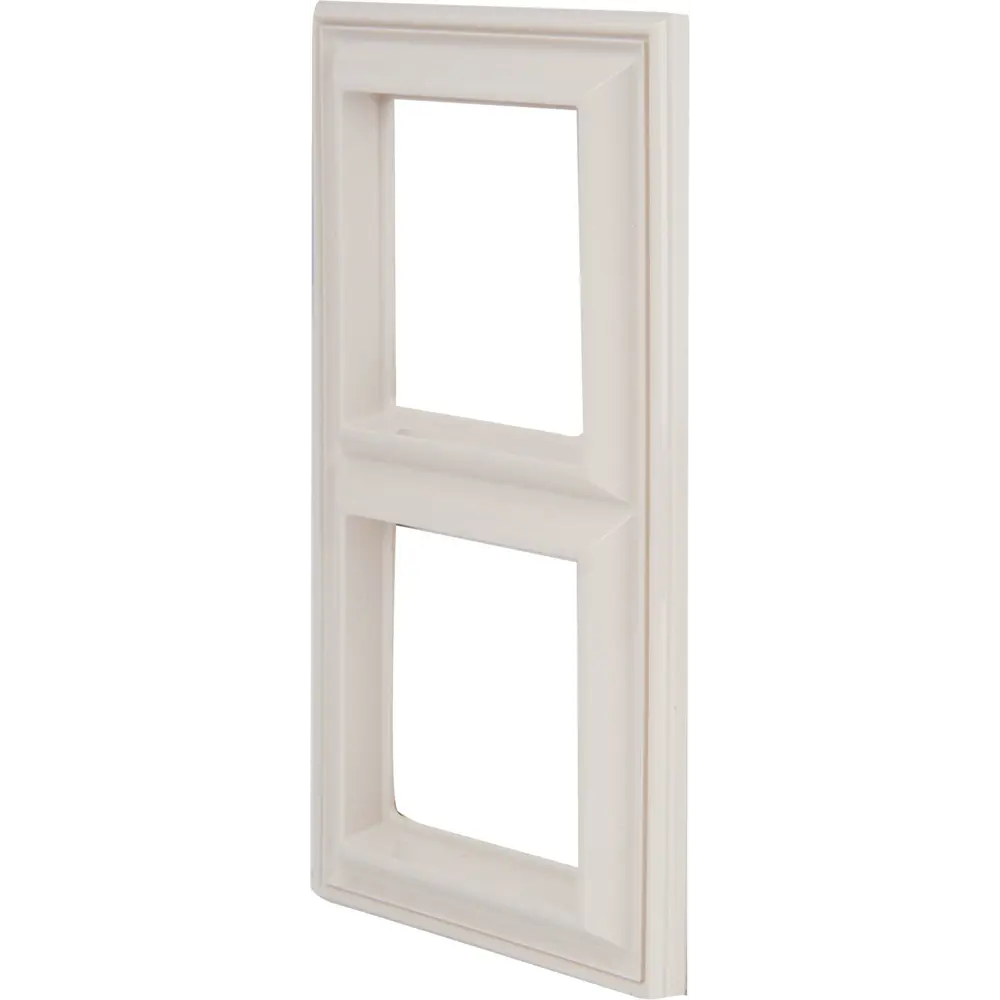 Рамка для розеток и выключателей EcoProfi Design 2 поста цвет бежевый Santreyd Jung EcoProfi STLM-2000583