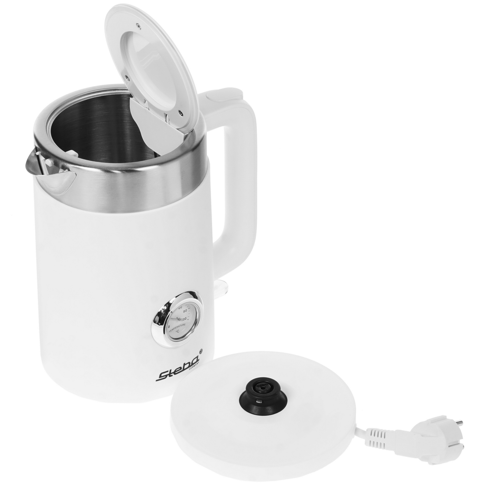 8164578 Электрочайник Steba WK 10 BIANCO белый STDN-0141355 - Вид №3