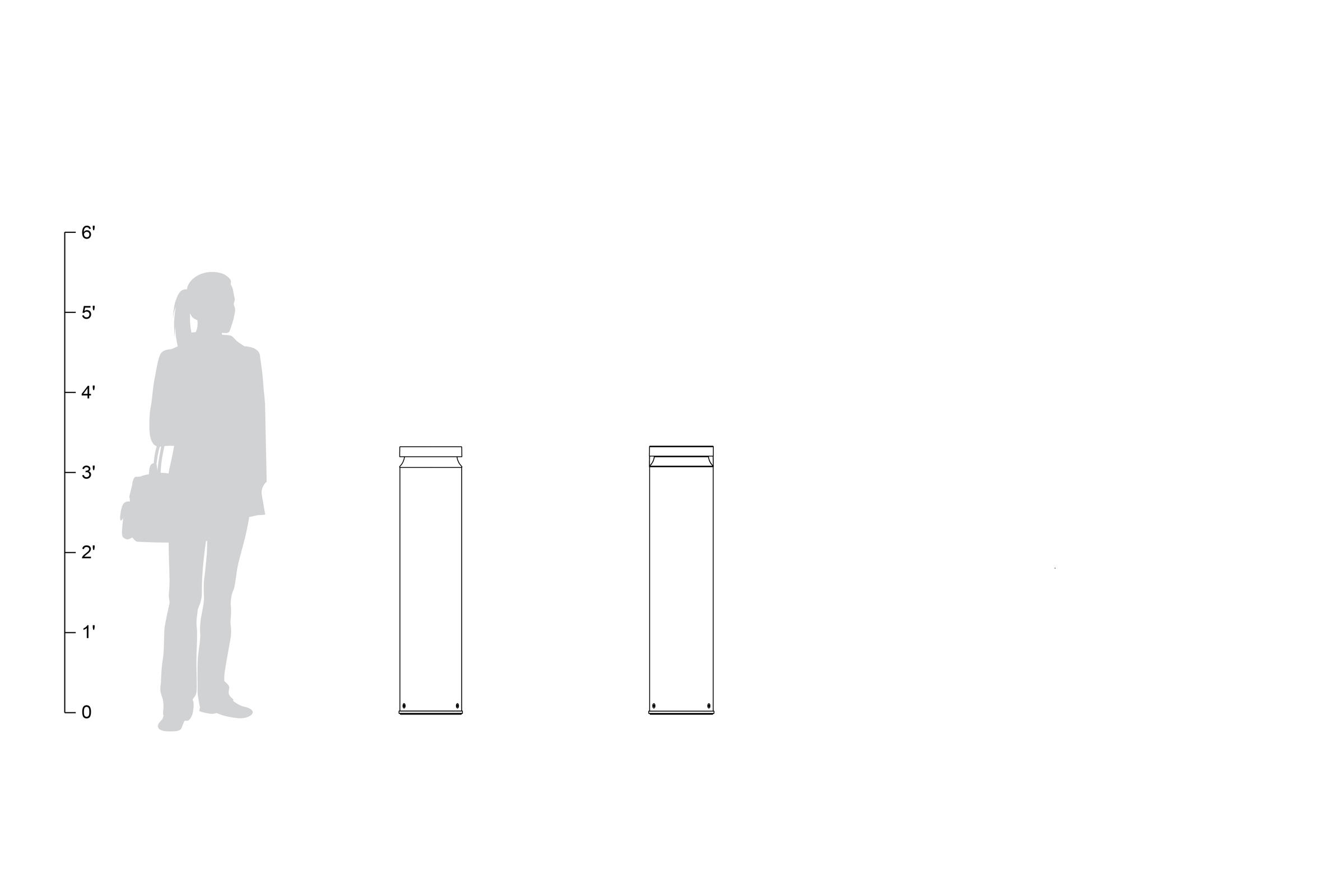 FSRT242 Столбик безопасности helio m30 / k4, серия 900  Forms-surfaces  - Вид №15