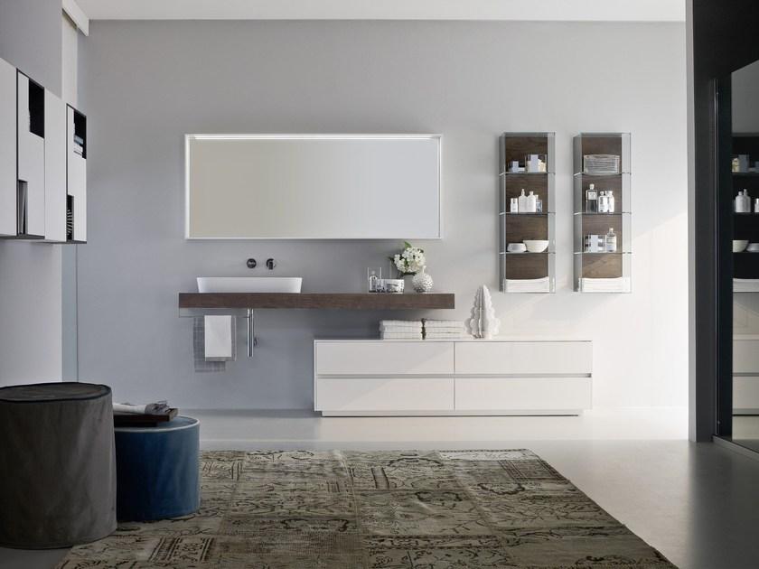 Ideagroup Лаковая тумба под умывальник из дуба Nyù sun-id-1367293 - Вид №1