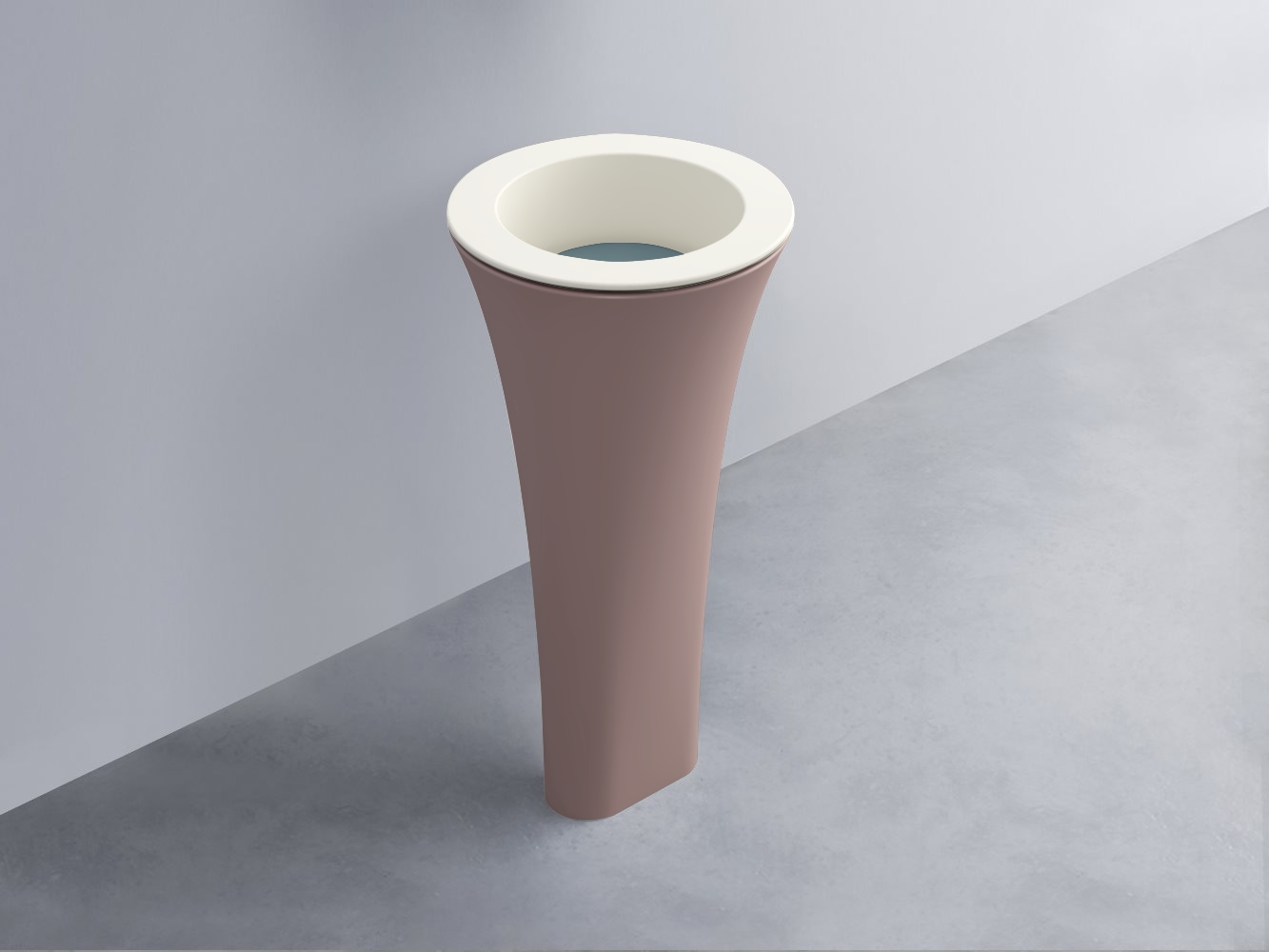 AMLA45-TL+AMPILT-PL+AMCOLT-CP Раковина Amedeo Tondo отдельностоящая cielo Enjoy + Amedeo Ceramica Cielo