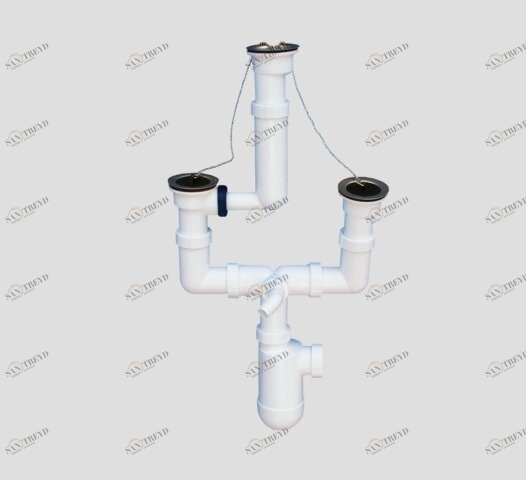 SANIT 3125161611 SANIT отходы + Переполнение сборки G1 1 / 2х40 с сифоном 