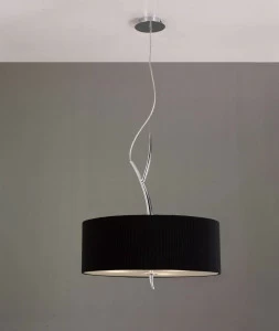 Подвесной светильник Mantra Eve 1173 MANTRA ДИЗАЙНЕРСКИЕ, EVE CHROME 070526 Черный