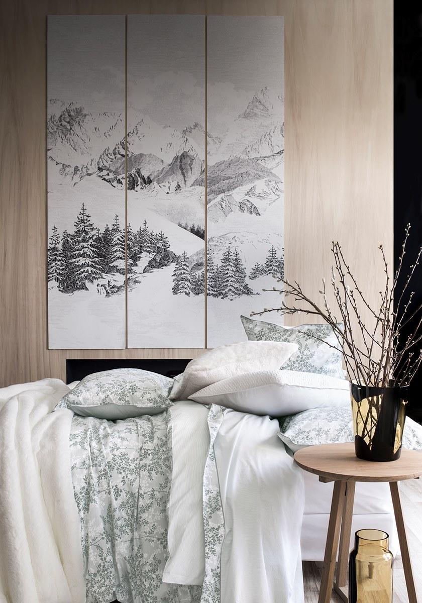 Alexandre Turpault Кровать из хлопка с рисунком и цветочными мотивами Ermitage sun-id-1509983 - Вид №1