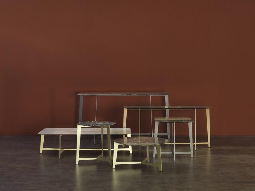 Borzalino Квадратный мраморный журнальный столик для гостиной B series sun-id-1475216 - Вид №3