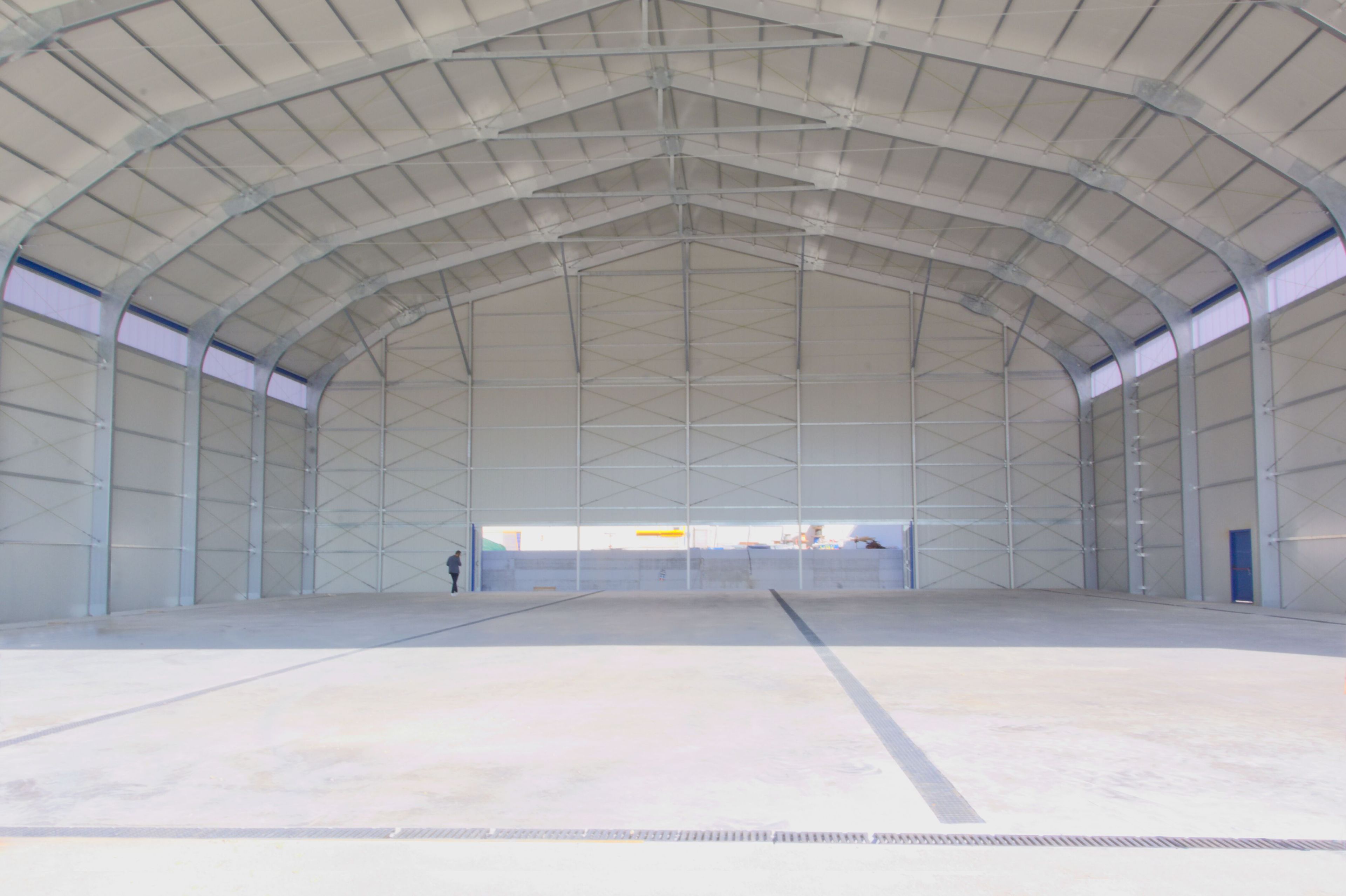 Спортивные натяжные конструкции Cover Technology COPERTURE PER COMPOSTAGGIO ARCH-00123324 - Вид №3