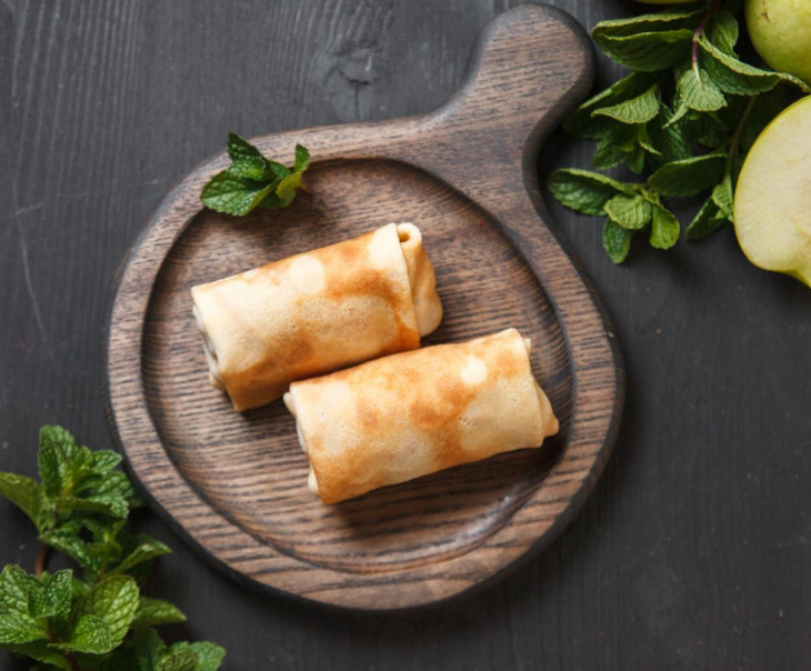 6560 Блины безглютеновые шпинатные Вкусляндия 