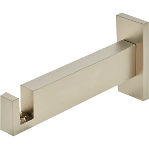 Держатель однорядный Хайтек алюминий цвет сатин 14.65 см