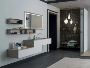 RAB Arredobagno Подвесная тумба под умывальник с ящиками 3.0