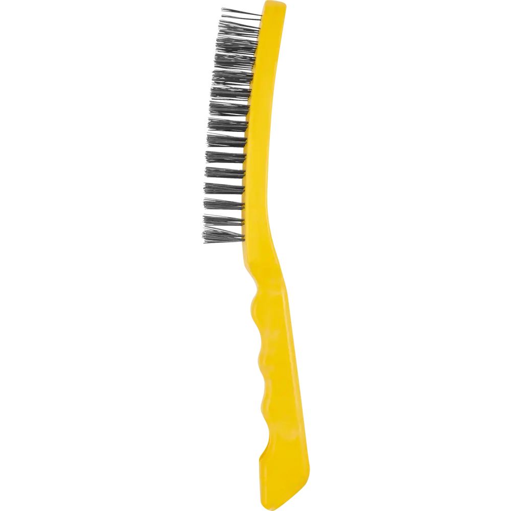 Щетка по металлу пятирядная Спец пластиковая ручка 275 мм STLM-2188814 - Вид №2