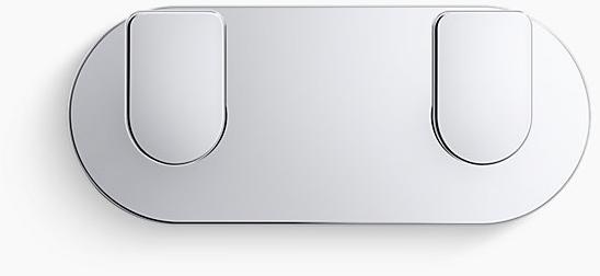 KOHLER Двойной крючок Composed для халатов K-73146-CP  - Вид №2