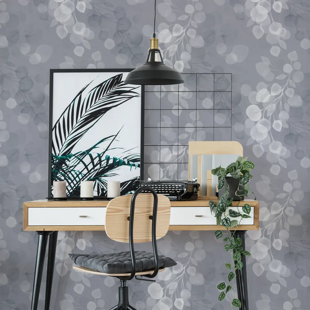 Santreyd Vergato — серые флизелиновые обои для безупречных стен 89366293 STLM-0835187 - Вид №2