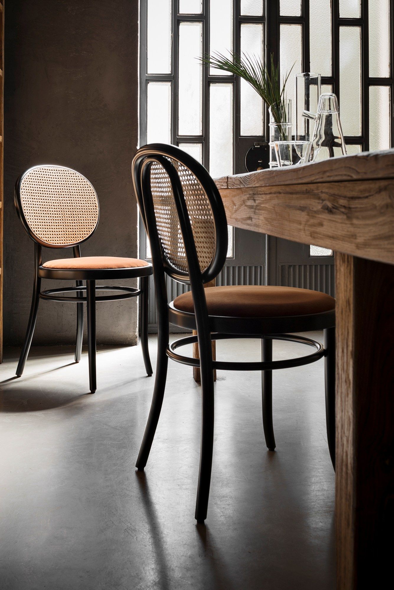 Деревянный стул с спинкой из Венской соломы Wiener GTV Design № 0 ARCH-00124512 - Вид №3