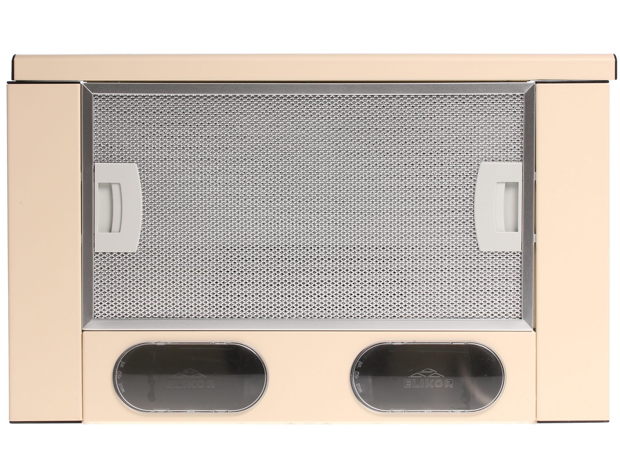 1024842 Вытяжка телескопическая ELIKOR Интегра 50П-400-В2Л бежевый/бежевый STDN-0150334 - Вид №4