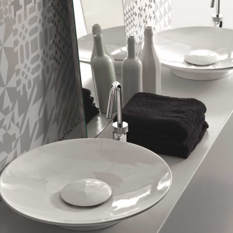 25363 Накладная раковина на столешницу  овальная Ceramica Hidra  - Вид №2