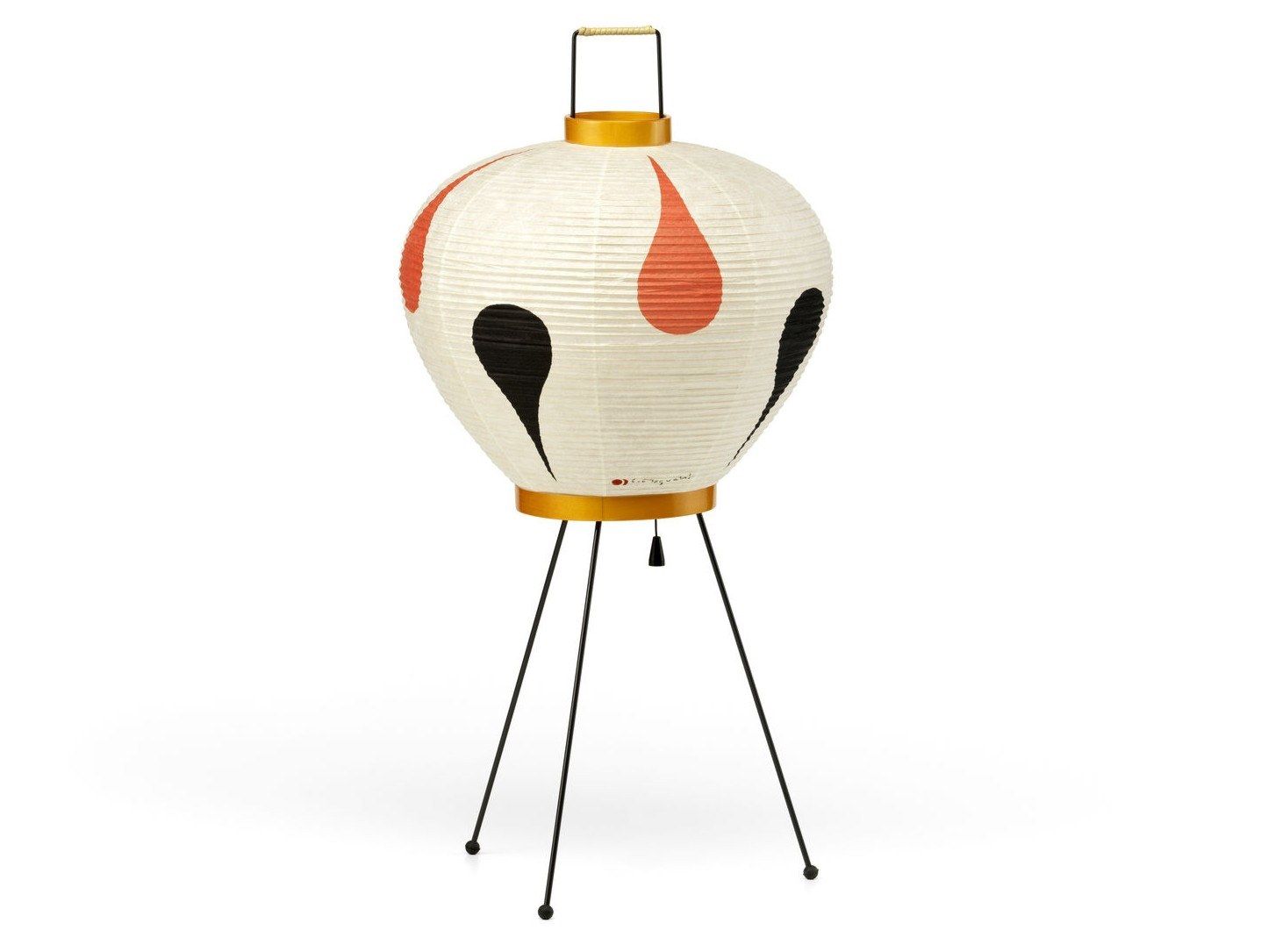 Японская бумажная настольная лампа In Stock Vitra ARCH-00086399 - Вид №4