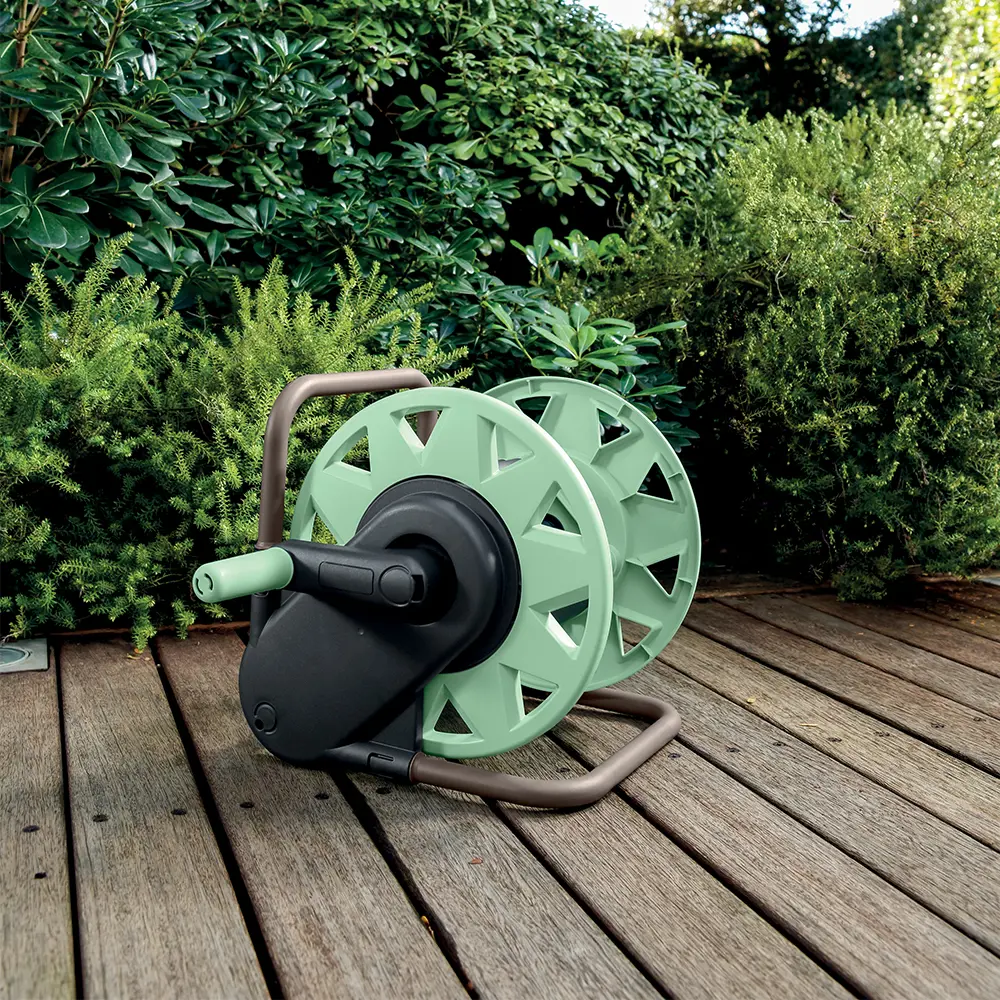 Оборудованный барабан для на матывания шлангов с роликами  1/2 дюйма 20 м GF STLM-2058979 - Вид №5