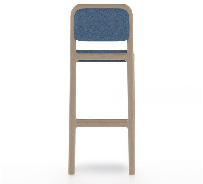 PIAVAL Высокий табурет из ткани с подставкой для ног Cameo | health & care 90 - Вид №3