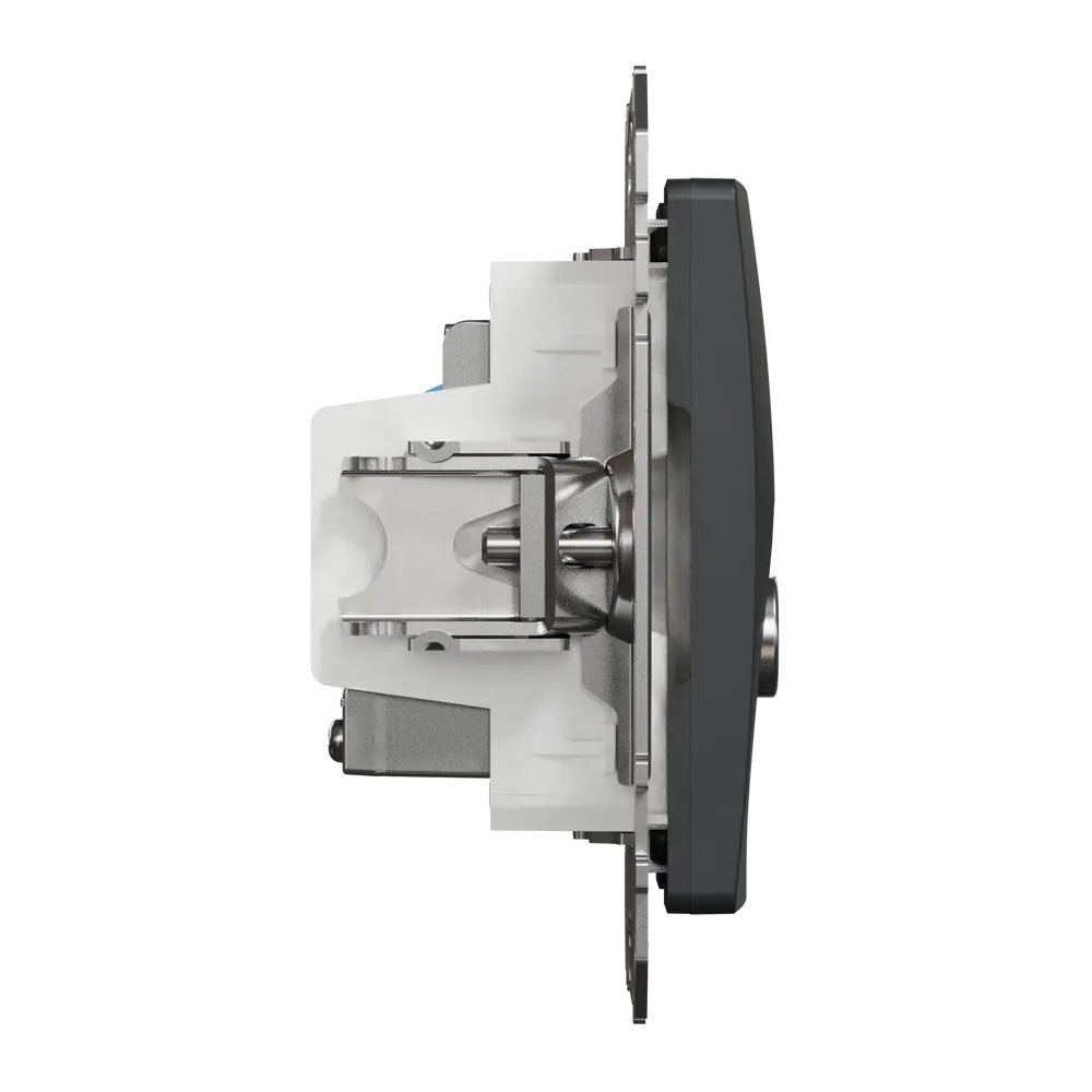 Розетка телевизионная/компьютерная встраиваемая Systeme Electric Sedna Design cat 6, цвет антрацит 84794311 STLM-2068129 - Вид №3