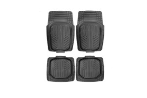 17867551 Коврики BARK TS1706 4 4 шт., 75х54/48х50 см, черный 130999 GTL
